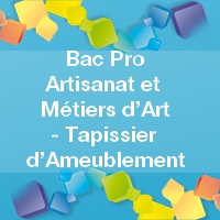 Bac Pro Artisanat et Métiers d’Art option Tapissier d’Ameublement  - Admission, Formation, Débouchés