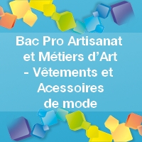 Bac Pro Artisanat et Métiers dArt option Vêtements et Accessoires de Mode - Admission, Formation, Débouchés