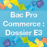 Comment rédiger le dossier E3: Vente en Unité Commerciale ? Bac Pro Commerce