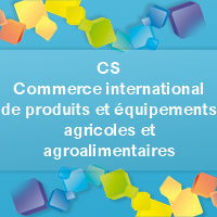 CS Commerce international de produits et équipements agricoles et agroalimentaires après un Bac Pro