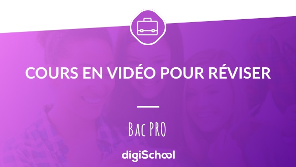 Cours vidéos pour le Bac Pro avec digiSchool