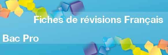 Fiches de révision de Français - Tous les cours pour le bac pro 2014