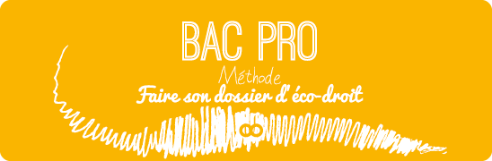 Comment faire un dossier d’économie-droit ? Bac Pro